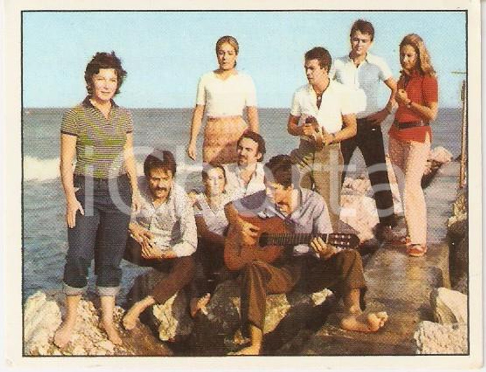 Oggetto da collezione cartaceo PANINI  CANTANTI 1972 Figurina AGUAVIVA n. 208 Grandi raccolte gioventÃ¹ 1