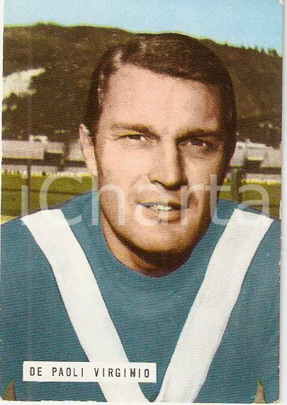 Oggetto da collezione cartaceo EDIZIONI FOTO CALCIO  CALCIATORI 1965  1966 Figurina Virginio DE PAOLI n. 36 1