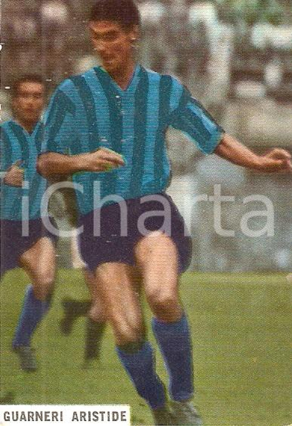 Oggetto da collezione cartaceo EDIZIONI FOTO CALCIO  CALCIATORI 1965  1966 Figurina Aristide GUARNERI n. 96 1
