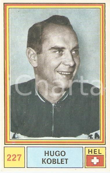 Oggetto da collezione cartaceo PANINI  SPRINT 1971 Figurina Hugo KOBLET n. 227 Ciclismo 1