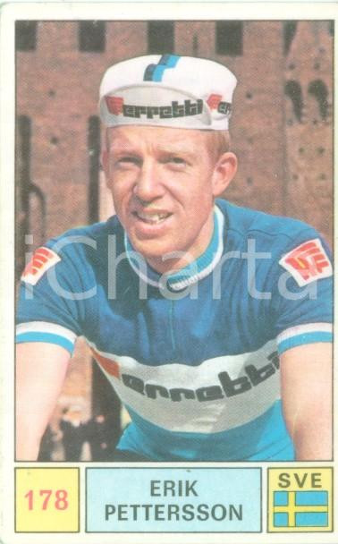 Oggetto da collezione cartaceo PANINI  SPRINT 1971 Figurina valida Erik PETTERSSON n 178 Ciclismo SVEZIA 1