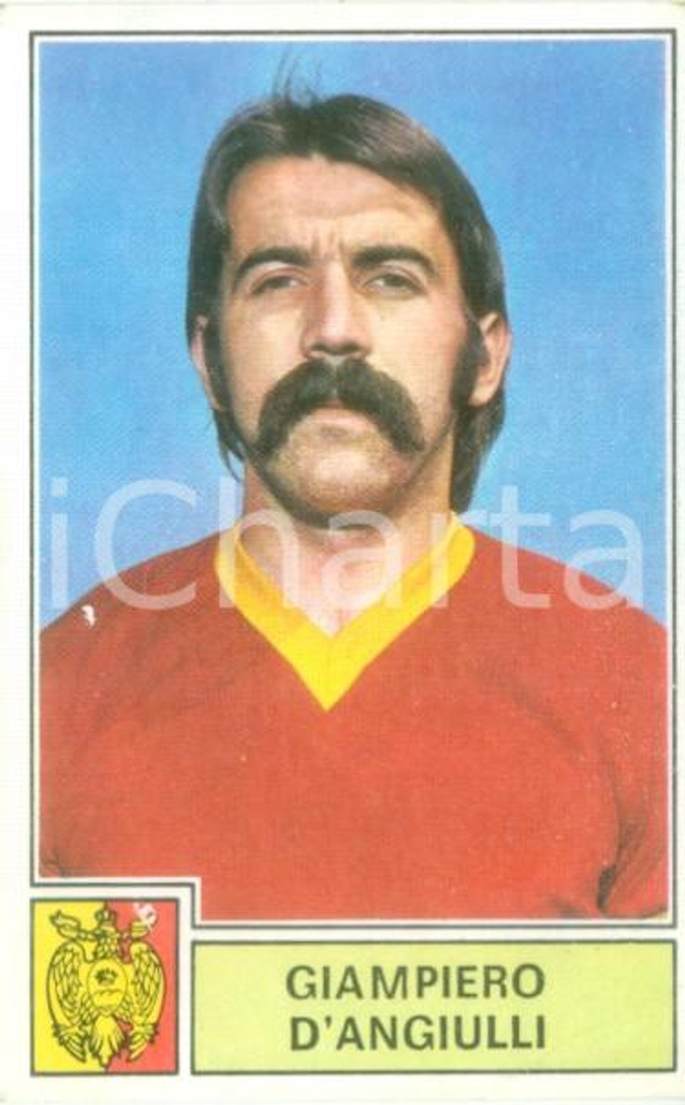 Oggetto da collezione cartaceo PANINI CALCIATORI 19711972 Figurina Giampiero D ANGIULLI Serie A CATANZARO 2 1