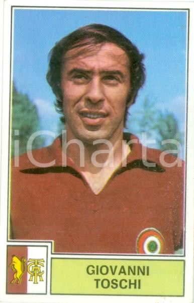 Oggetto da collezione cartaceo PANINI  CALCIATORI 1971  1972 Figurina Giovanni TOSCHI Serie A TORINO 2 1