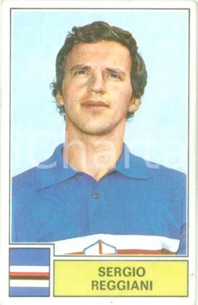 Oggetto da collezione cartaceo PANINI CALCIATORI 1971  1972 Figurina Sergio REGGIANI Serie A SAMPDORIA 2 1