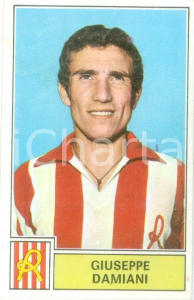 Oggetto da collezione cartaceo PANINI  CALCIATORI 1971  1972 Figurina Giuseppe DAMIANI Lanerossi VICENZA 3 1