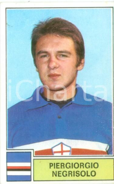 Oggetto da collezione cartaceo PANINI  CALCIATORI 1971  1972 Figurina Piergiorgio NEGRISOLO Calcio SAMPDORIA 1