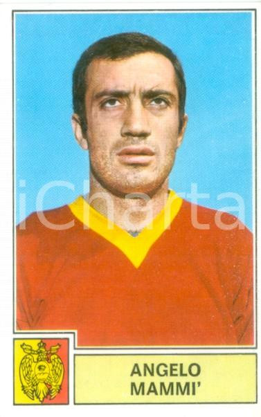 Oggetto da collezione cartaceo PANINI CALCIATORI 1971  1972 Figurina Angelo MAMMI  Serie A CATANZARO 1