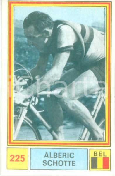 Oggetto da collezione cartaceo PANINI  SPRINT 1971 Figurina Alberic SCHOTTE n. 225 73 Ciclismo BELGIO 1