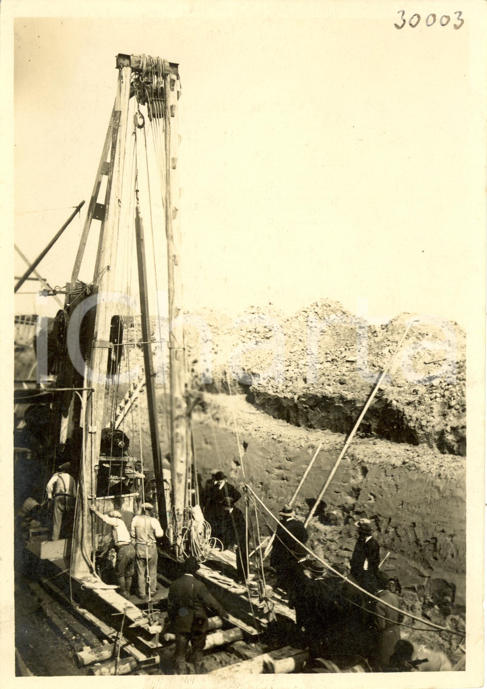 Fotografia d epoca originale 1930 ANGUILLARA VENETA PD MAREZZANA DRIZZAGNO PORCARI Difesa argine ADIGE Foto 1
