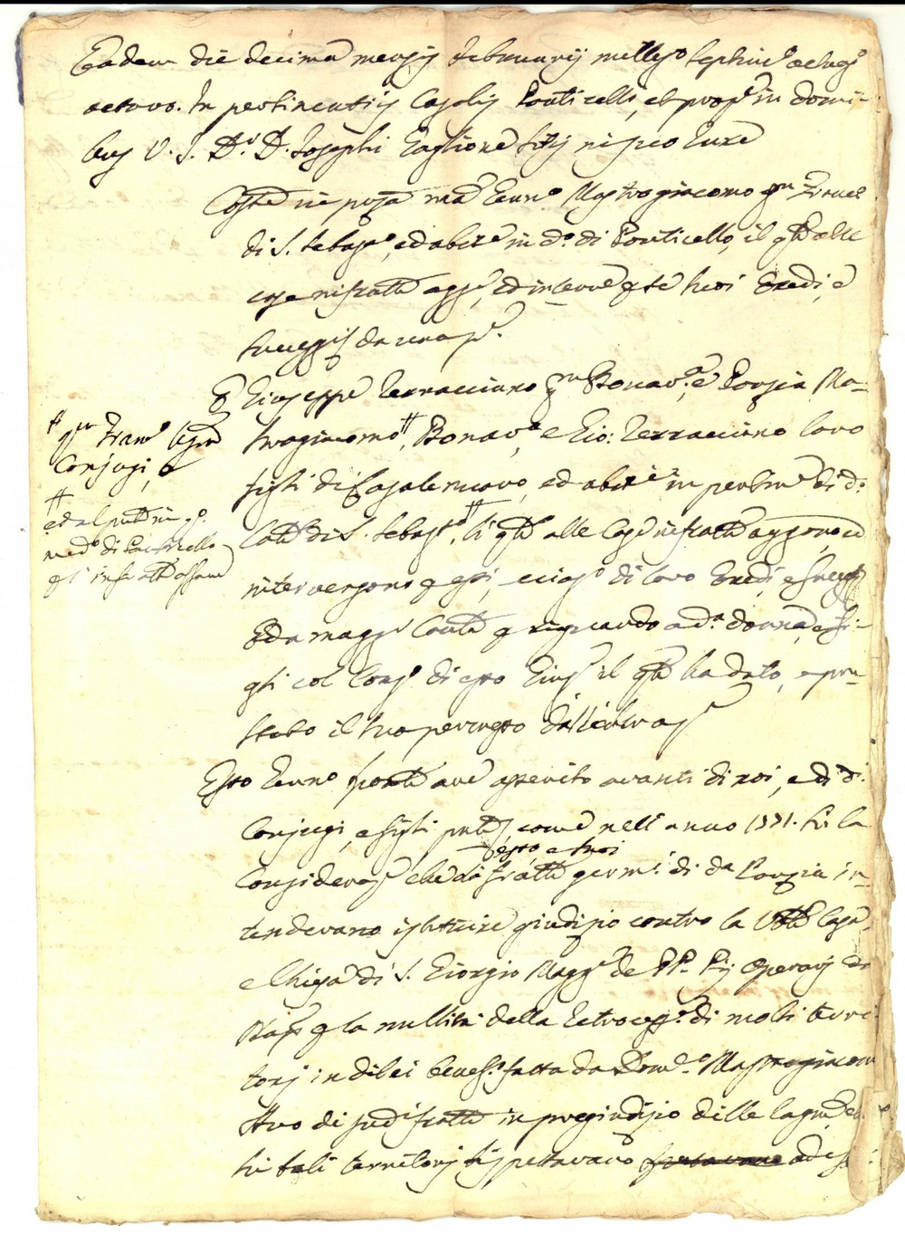 Documento originale, autentico 1788 NAPOLI PONTICELLI Giuseppe TERRACCIANO vende terra a Ignazio ROMANO 1