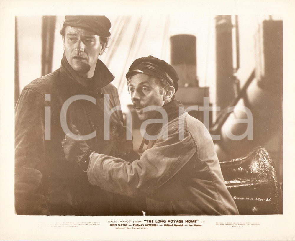 Fotografia d epoca originale 1940 THE LONG VOYAGE HOME John WAYNE John QUALEN Movie John FORD Photo reprint 1