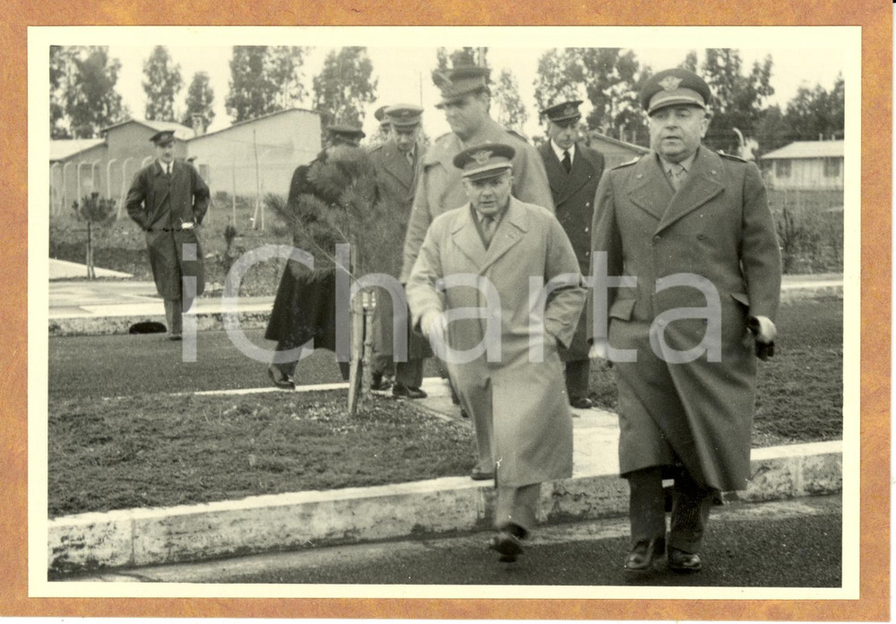 Fotografia d epoca originale 1955 BORGO PIAVE LT Stato Maggiore Esercito al Centro Addestrativo DAT Foto 1