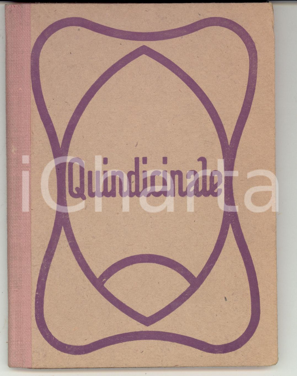 Oggetto da collezione cartaceo 1920 ca Manuale quindicinale per capi mastri STRADE FERRATE NON COMPILATO 1