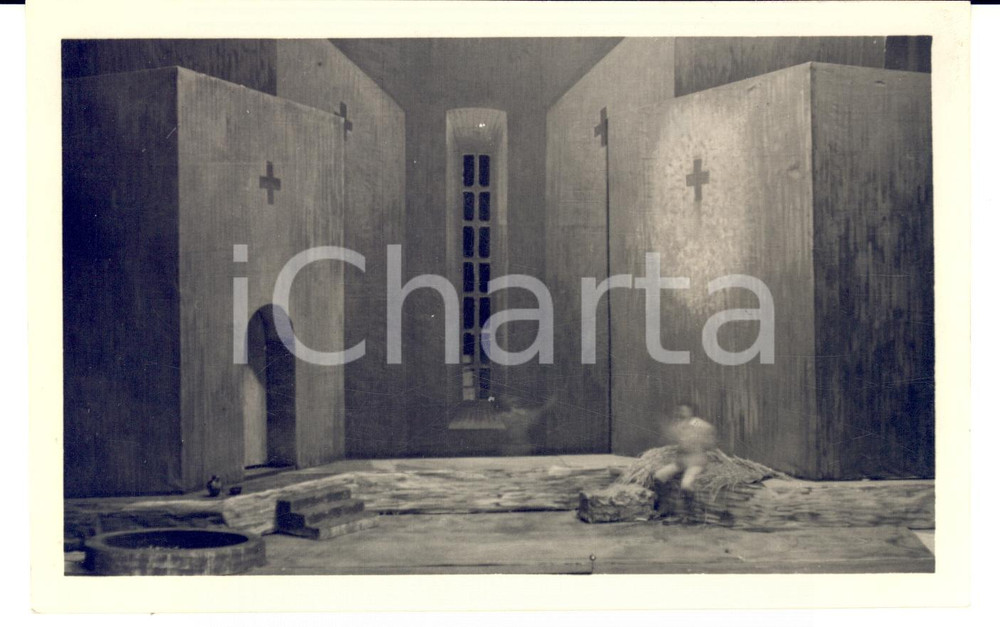 Fotografia d epoca originale 1929 ROMA TEATRO DELL OPERA  Fidelio  Allestimento Alberto SCAIOLI Fotografia 1