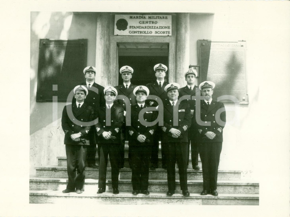 Fotografia d epoca originale 1972 LA SPEZIA MARICESCOS Col. Agostino BERTI Standardizzazione scorte Foto 1