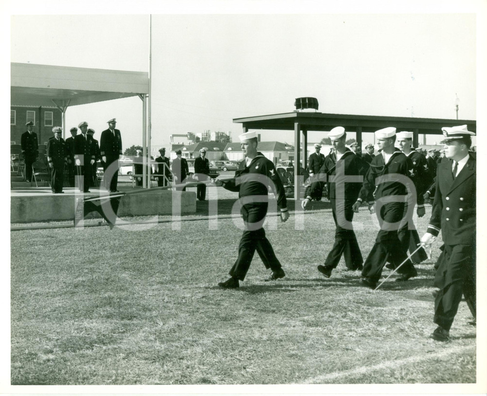 Fotografia d epoca originale 1965 PENSACOLA FLORIDA U.S. NAVY Sfilata personale NAVAL AIR STATION Fotografia 1