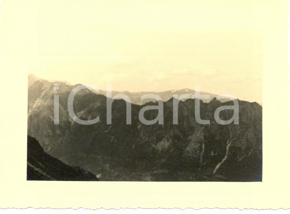 Fotografia d epoca originale 1936 BASSANO DEL GRAPPA Raduno 31Â° Reggimento Artiglieria Cime del MONTE GRAPPA 1