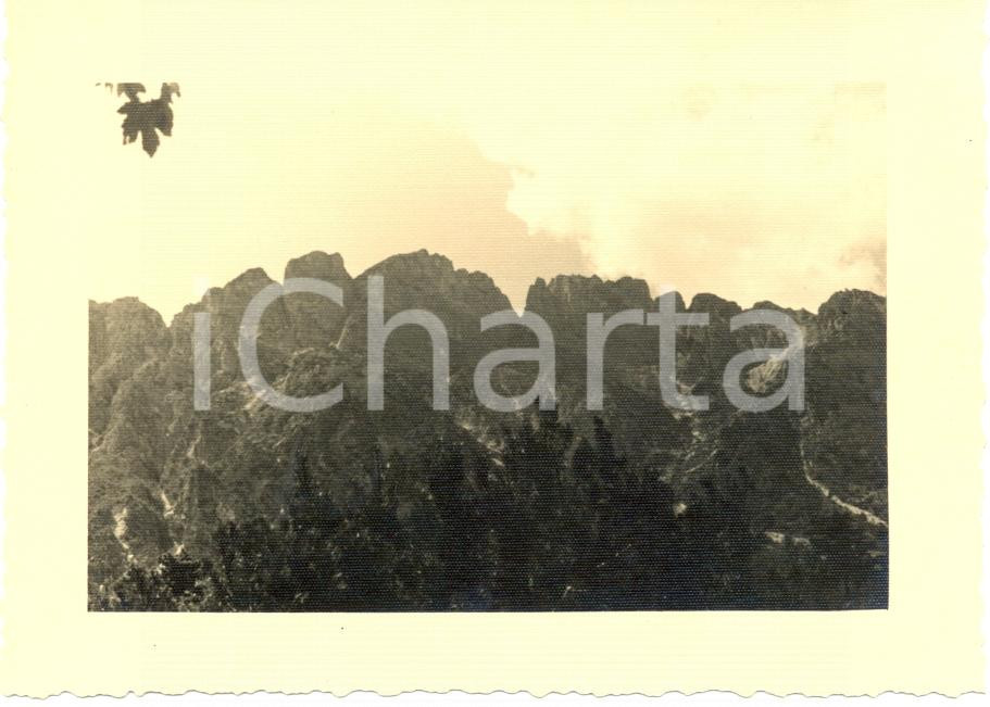 Fotografia d epoca originale 1936 BASSANO DEL GRAPPA Raduno 31Â° Regg.to Artiglieria I boschi del MONTE GRAPPA 1