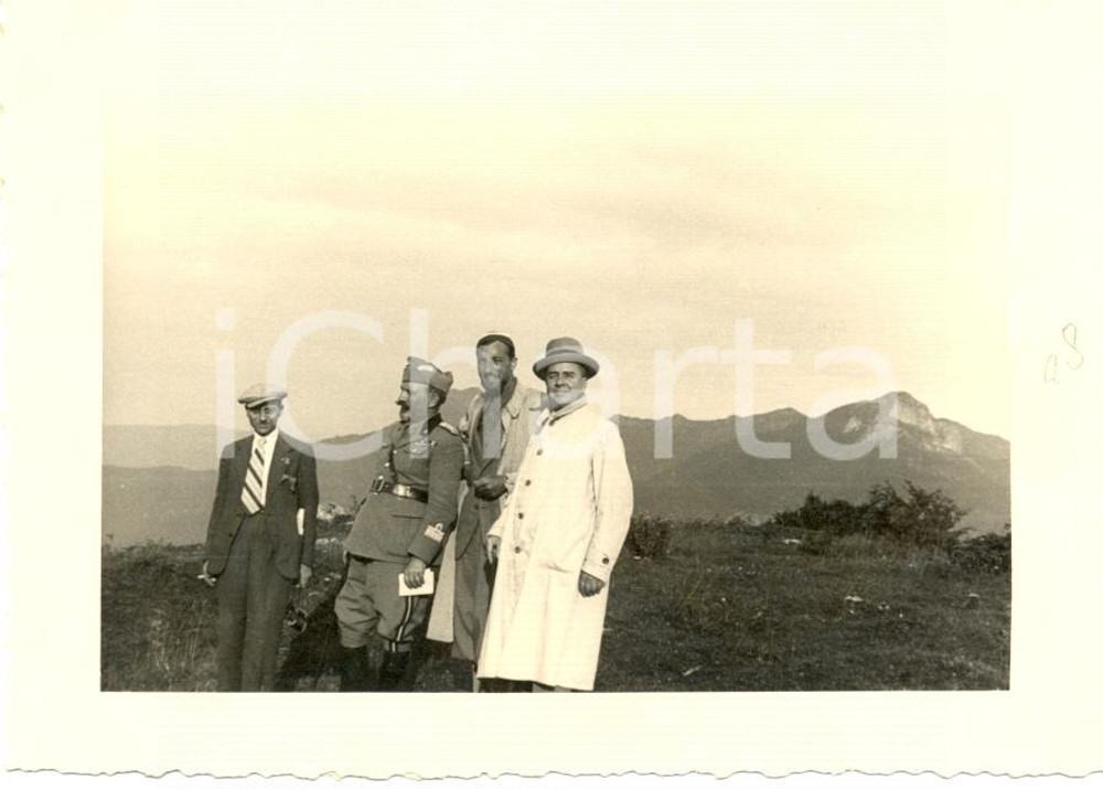 1936 BASSANO DEL GRAPPA Raduno 31° Reggimento Artiglieria Generale con ufficiali