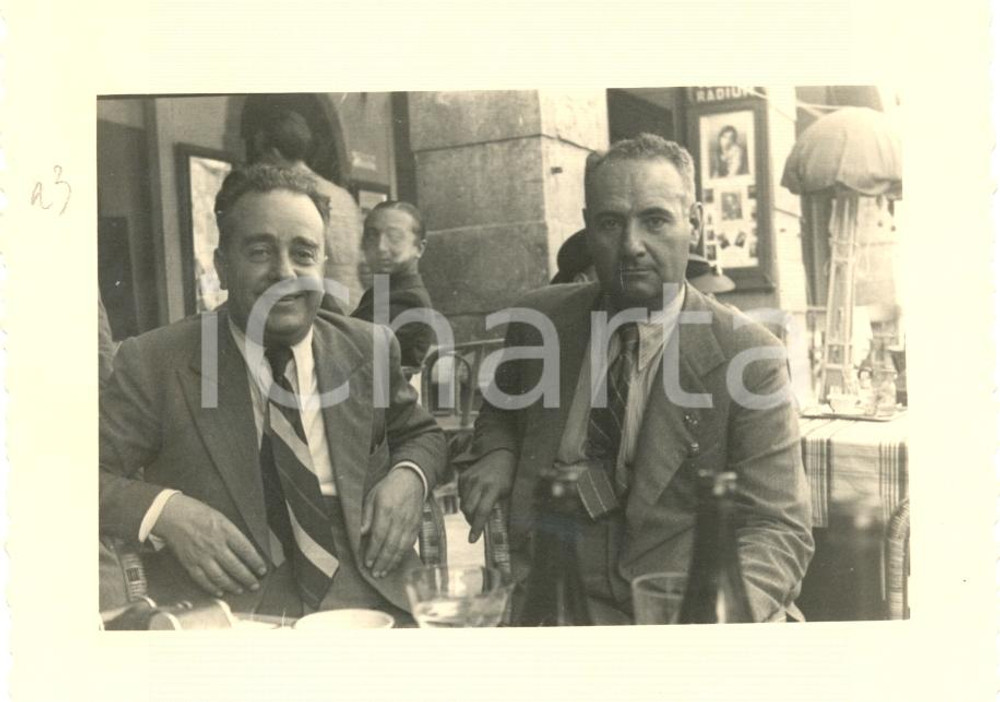 Fotografia d epoca originale 1936 BASSANO GRAPPA Raduno 31 Regg.to Artiglieria Fotografi pranzo sfondo Radium 1