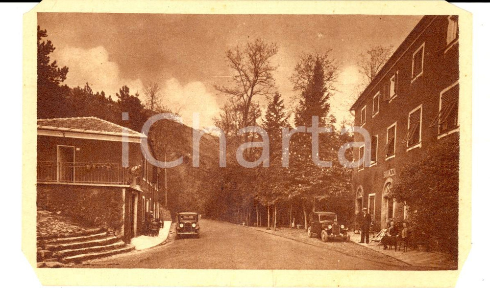 Cartolina originale da collezione 1930 ca STIBIVERI GE Albergo localitÃ  LA SQUAZZA Cartolina RARA FP NV 1