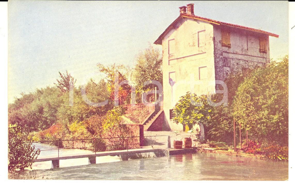 Cartolina originale da collezione 1930 Beni REGIO DEMANIO GALLIATE NO Diramatore VIGEVANO e casello Cartolina 1