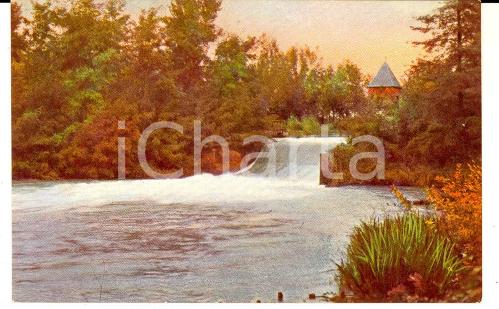 Cartolina originale da collezione 1940 ca GRANOZZO NO Salto TOMBE Roggia RIZZOBIRAGA Cartolina Regio Demanio 1