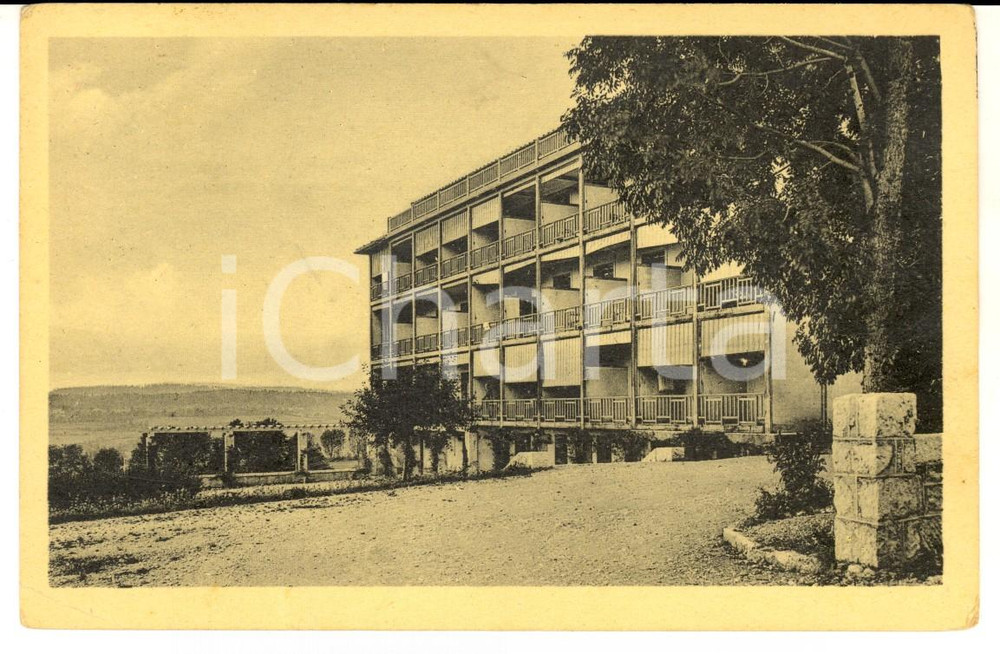 Cartolina originale da collezione 1977 HAUTEVILLELOMPNES F Modern Hotel Carte postale VINTAGE FP VG 1