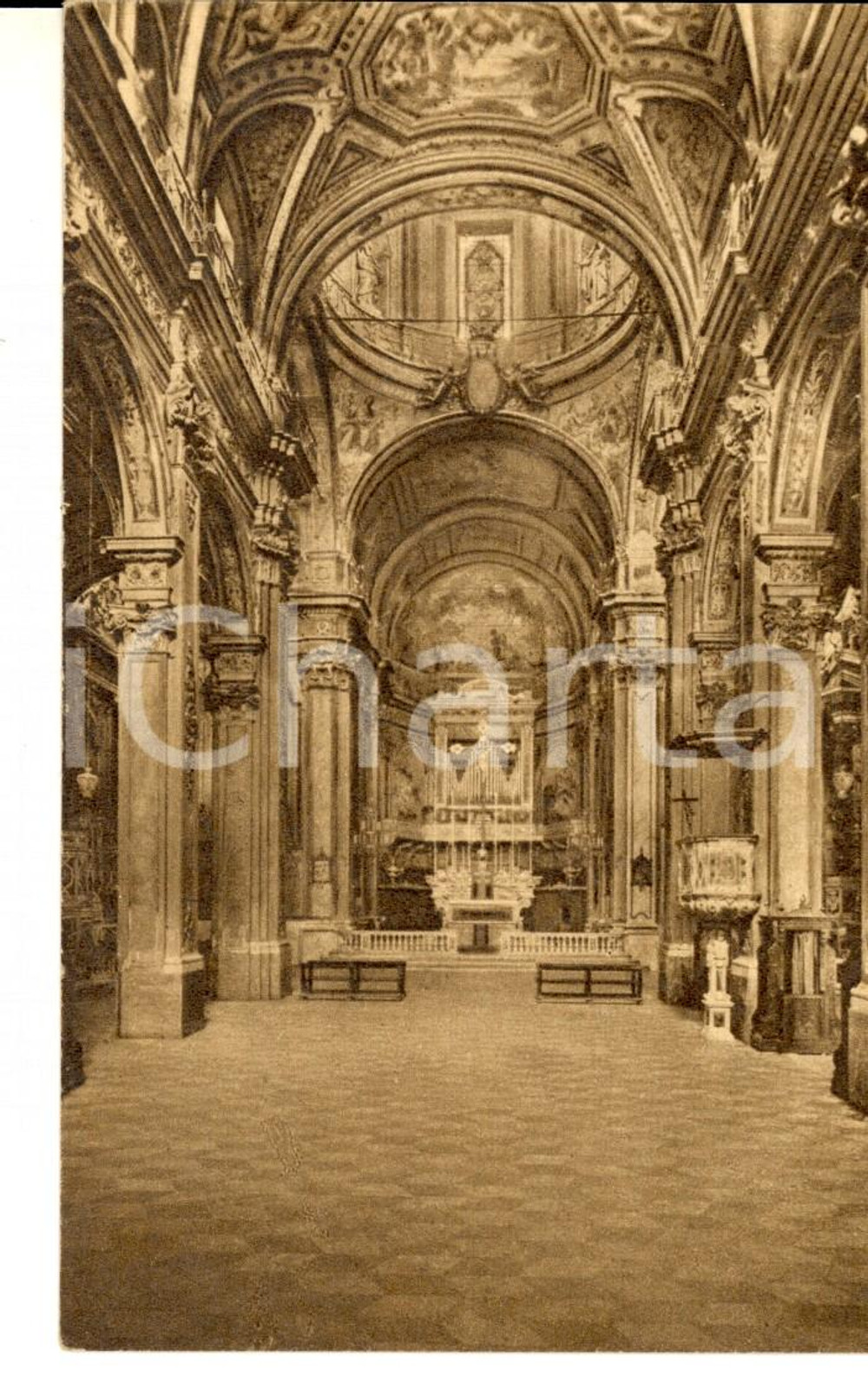 Cartolina originale da collezione 1930 ca GENOVA Chiesa di Nostra Signora della CONSOLAZIONE Cartolina 1