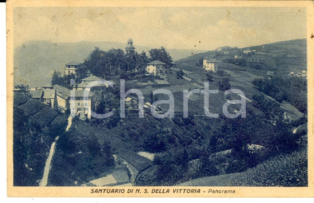 Cartolina originale da collezione 1934 MIGNANEGO GE Santuario NOSTRA SIGNORA DELLA VITTORIA Cartolina 1