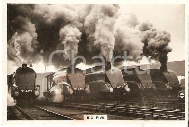 Oggetto da collezione cartaceo 1938 SENIOR SERVICE CIGARETTES British Railway  Big Five Card no. 16 1