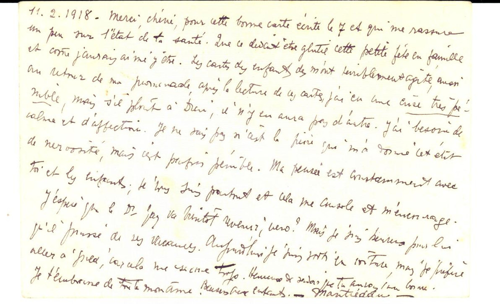 Cartolina originale da collezione 1918 WW1 BOLOGNA Cappellano valdese Eli BERTALOT in cerca di pace FP VG 1