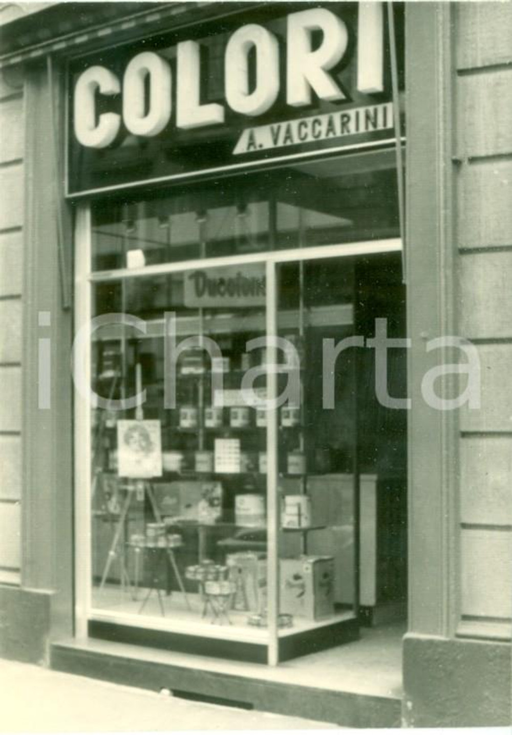 Fotografia d epoca originale 1963 MILANO Ducotone in vendita al Colorificio VACCARINI Fotografia cm 7 x 10 1