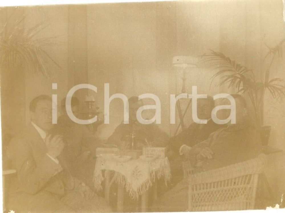 Fotografia d epoca originale 1915 LIEPAJA LATVIA WWI Ufficiali tedeschi da BERNITZ Fotografia cm 11 x 8 1