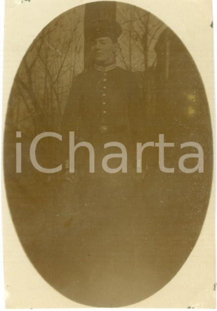 Fotografia d epoca originale 1915 BERLIN TREPTOW WWI Ufficiale tedesco in divisa Fotografia cm 5 x 8 1