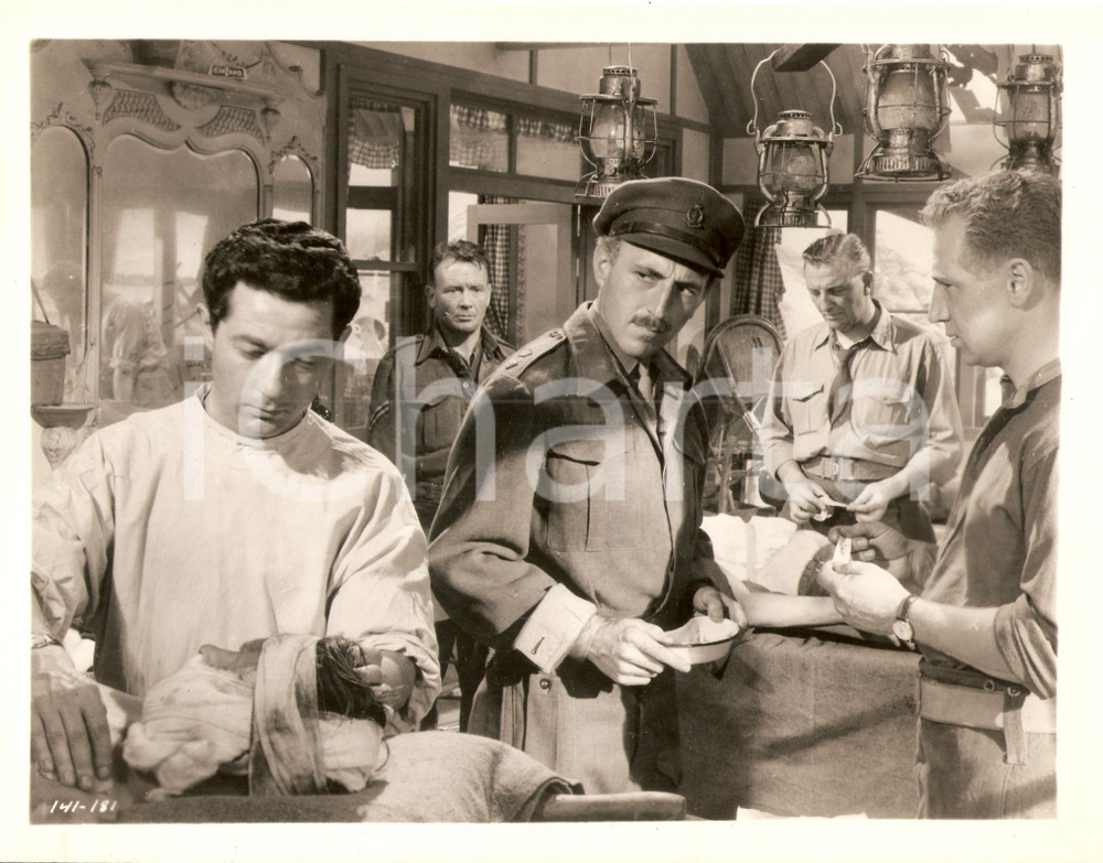 1958 CINEMA - DUNKERQUE John MILLS all'ospedale militare Regia di Leslie NORMAN