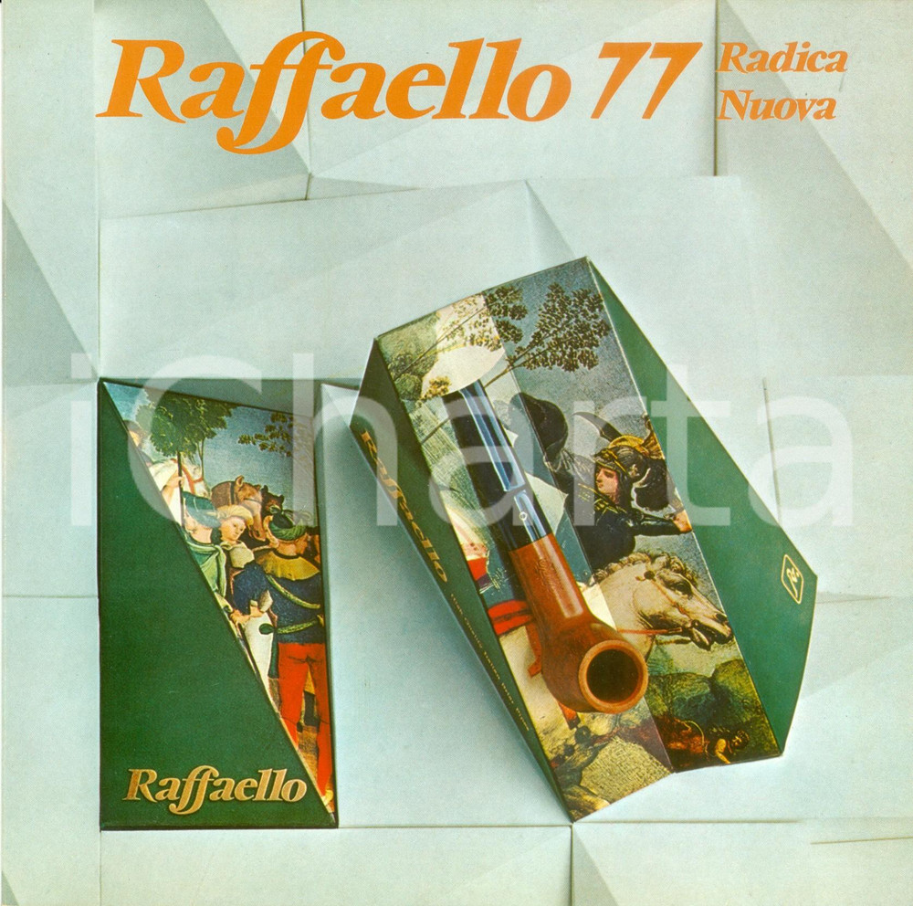 Materiale pubblicitario d’epoca 1977 MILANO Artigianato pipe RAFFAELLO Raffaello 77 CATALOGO ILLUSTRATO 1