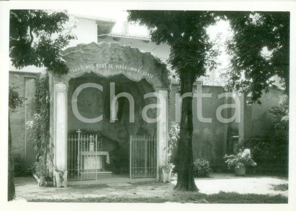 Fotografia d epoca originale 1955 IVREA TO ? Cappella dell Immacolata Concezione Vera fotografia 1