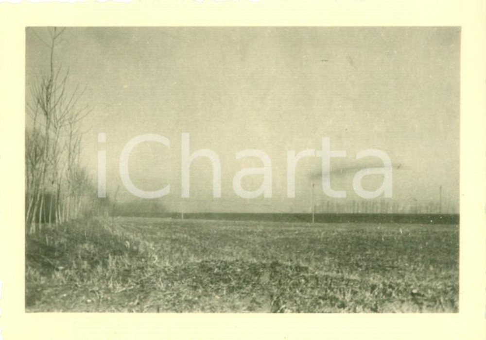 Fotografia d epoca originale 1951 ZINASCO PV Lavori di sistemazione Cascina CANTALUPA Foto cm 10 x 7 1