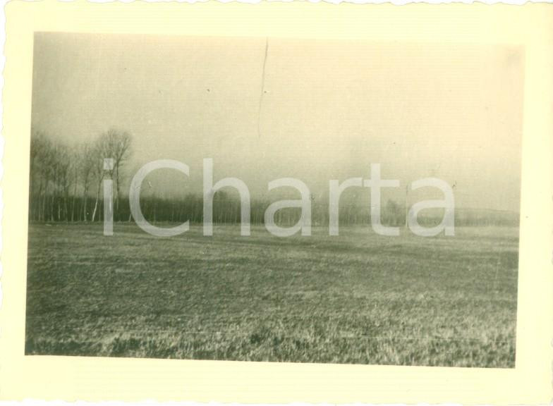 Fotografia d epoca originale 1951 ZINASCO PV Cascina CANTALUPA prima della sistemazione Foto cm 10 x 7 1