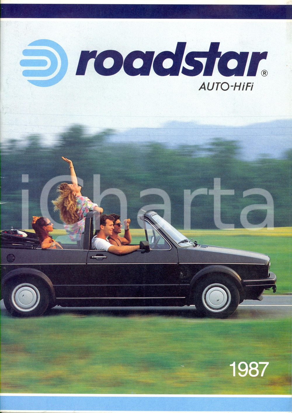 Materiale pubblicitario d’epoca 1987 COMO Autoradio e amplificatori ROADSTAR Catalogo pubblicitario ILLUSTRATO 1