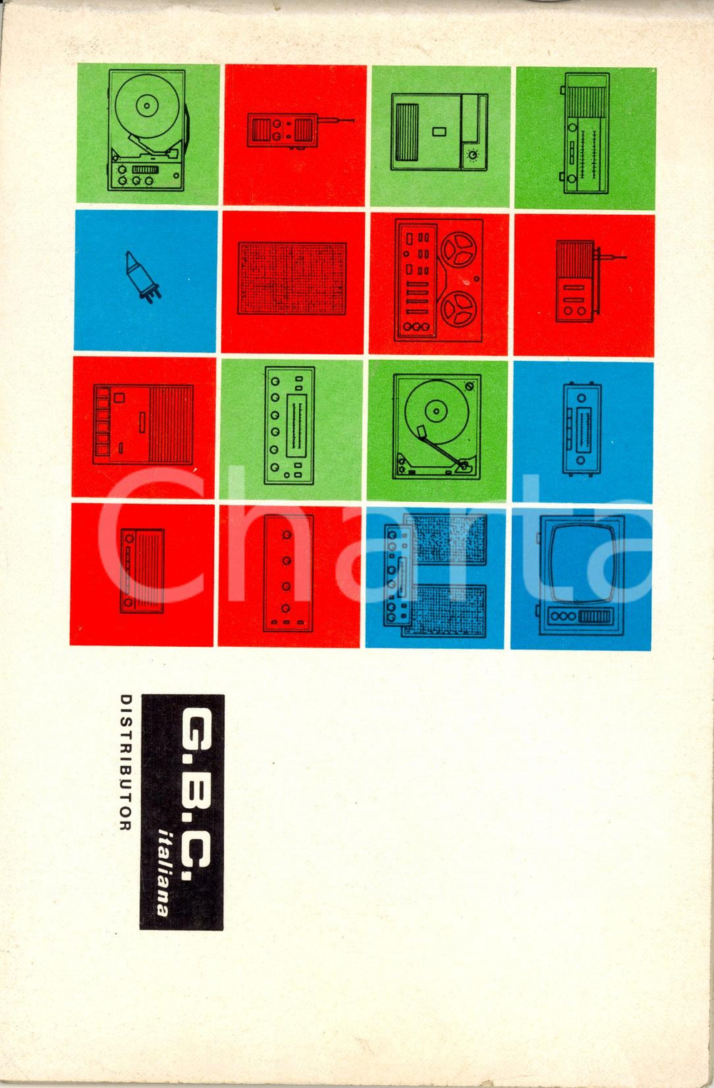 Materiale pubblicitario d’epoca 1970 ca MILANO G.B.C. italiana distributor Catalogo generale Opuscolo ILLUSTRATO 1