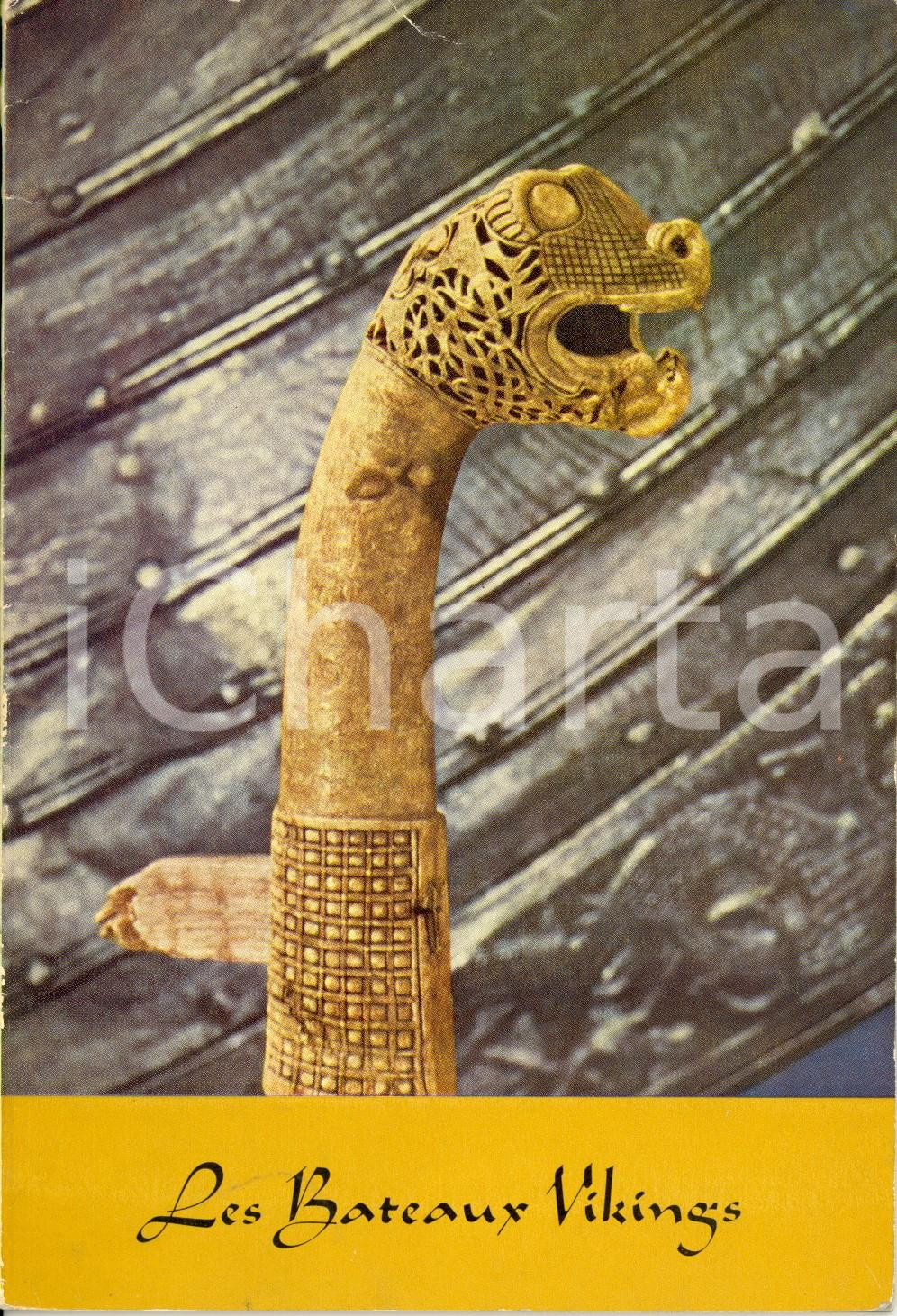 Libro, pubblicazione d epoca 1961 OSLO Anders HAGEN Les bateaux vikings Universitetets oldsaksamling 1