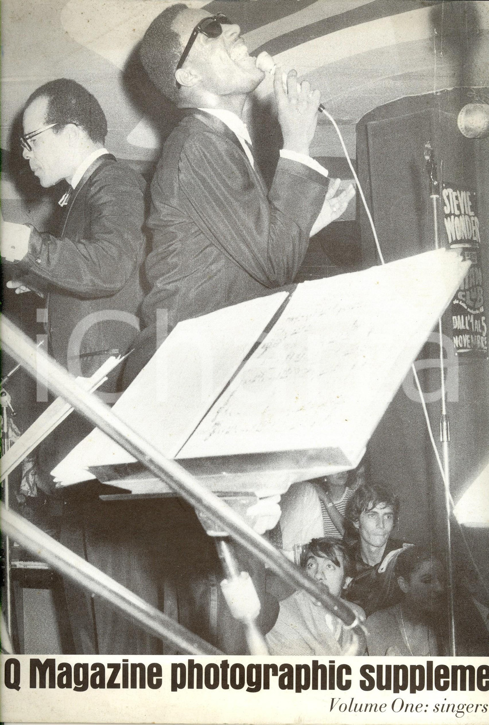 Giornale, rivista storica 1988 Q MAGAZINE photographic supplement Volume One: SINGERS Rivista ILLUSTRATA 1