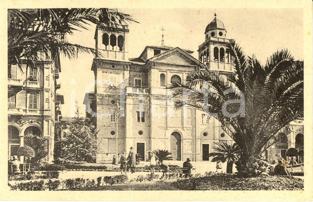 Cartolina originale da collezione 1930 ca LA SPEZIA Chiesa NOSTRA SIGNORA DELLA SALUTE o DELLA SCORZA FP NV 1