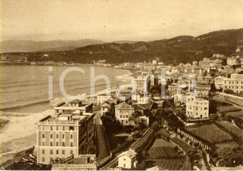 Cartolina originale da collezione 1949 VARAZZE SV Veduta panoramica dell abitato Cartolina postale FG VG 1