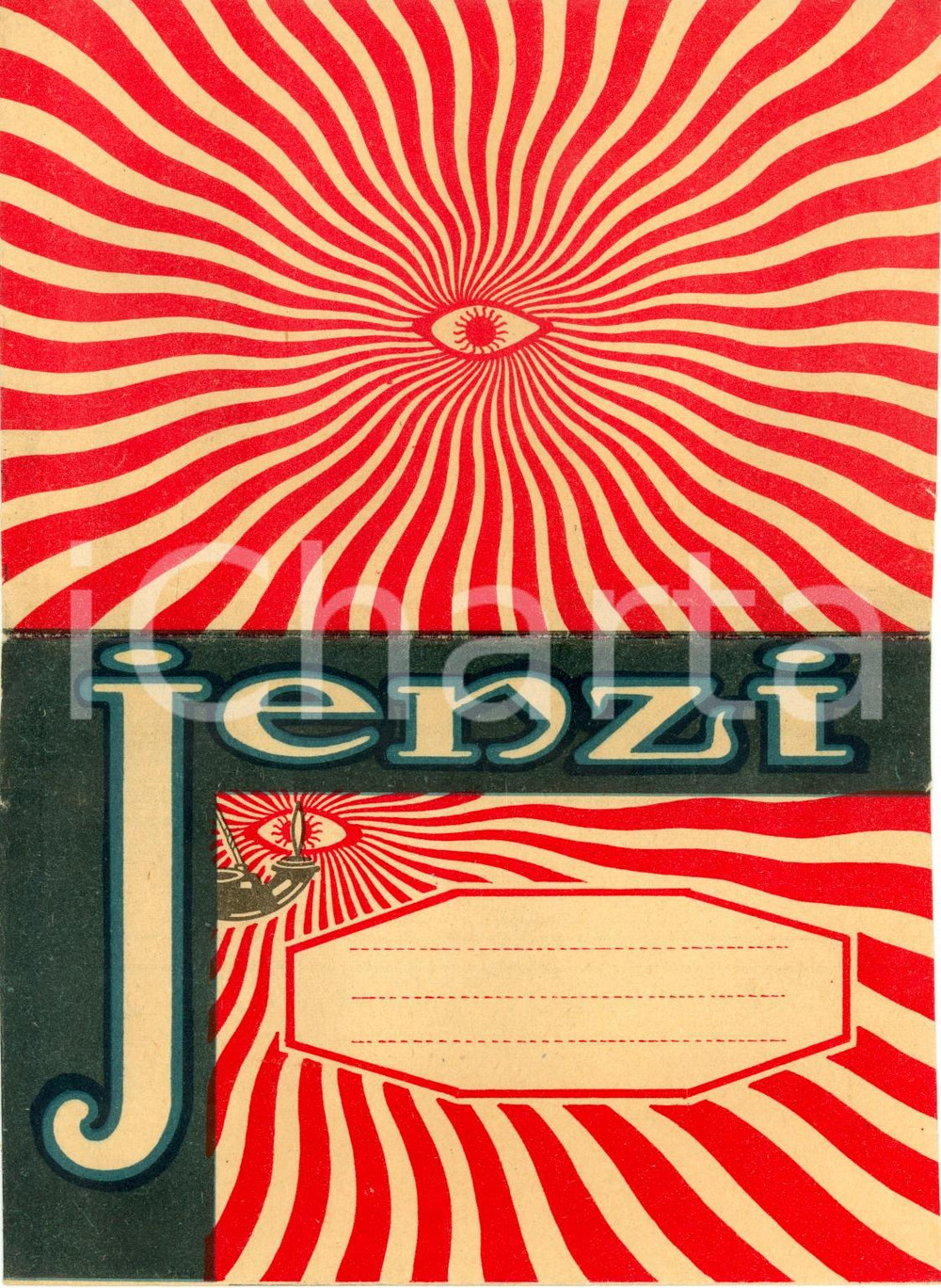 Materiale pubblicitario d’epoca 1960 ca MILANO Passaggio DUOMO Ottico JENZI oculista Portafotografie CARL ZEISS 1