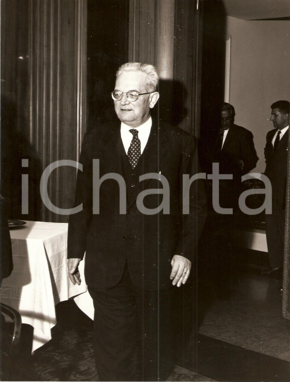 Fotografia d epoca originale 1962 MILANO Congresso Internazionale CARBION Sig. BEVILACQUA Fotografia 1