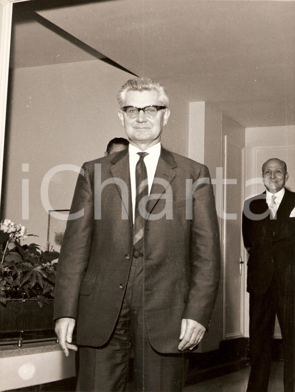 Fotografia d epoca originale 1962 MILANO Congresso Internazionale CARBION Dirigente Fotografia 1