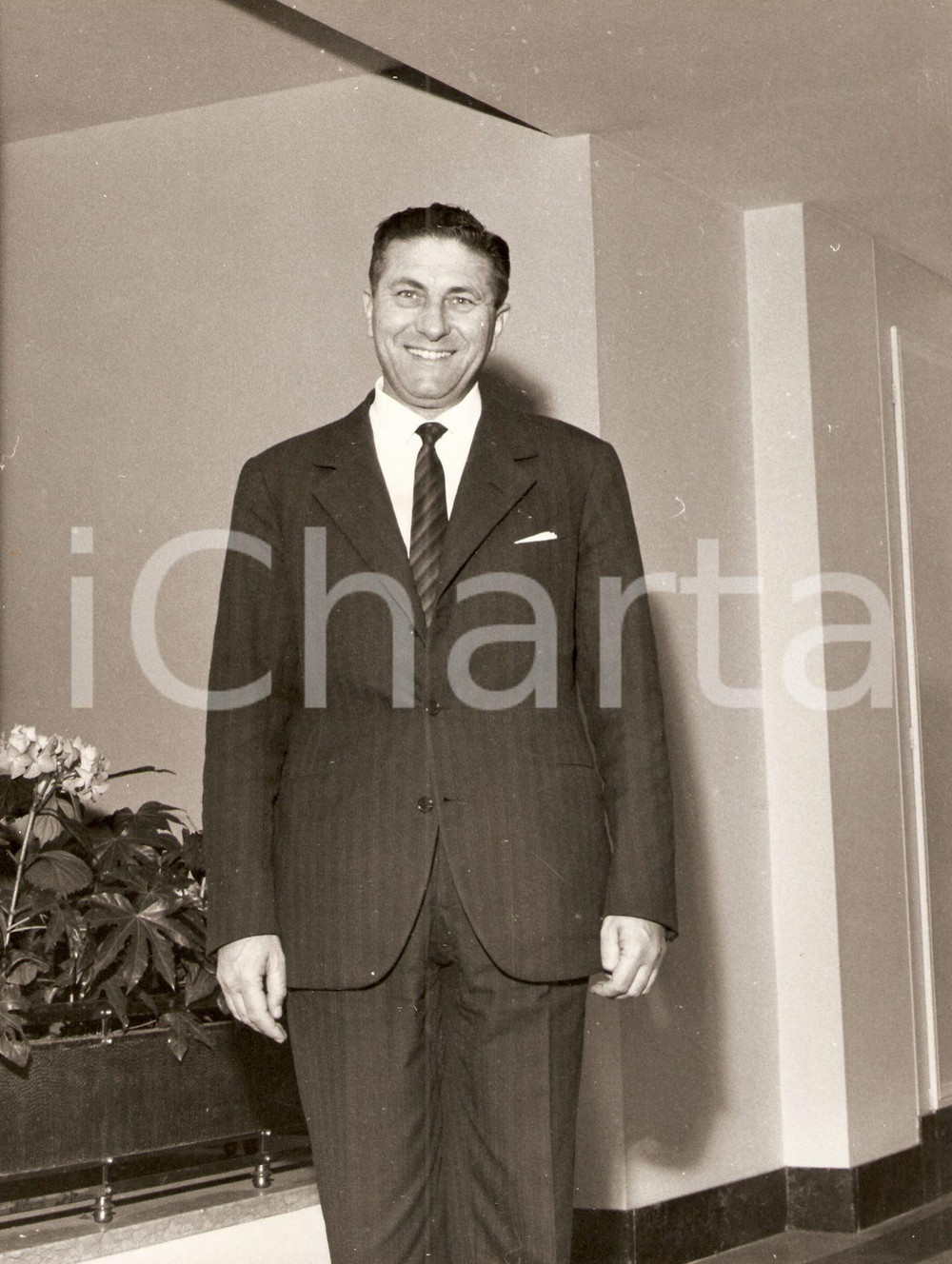 Fotografia d epoca originale 1962 MILANO Congresso Internazionale CARBION Dirigente FOTO 2 1